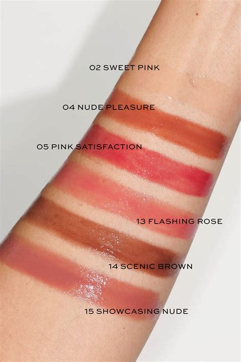 ysl gloss volupte lip gloss rose fusion|YSL candy glaze 06.